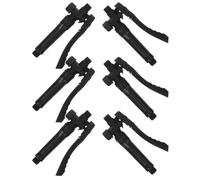 MOBUTOFU 6 Pièces Poignée de Gâchette pour Pulvérisateur, Filetage 18mm | Plastique PP Noir, Prise Texturée Antidérapante, Raccords Filetés Standard, Usage Agricole et Jardin