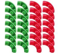 MOBUTOFU 60 Pièces Clips de Croissance pour Plantes, Plieurs de Tiges | Jardinage Extérieur et Projets, Robustes, Réduisent les Dommages, Adaptés aux Concombres et Plantes