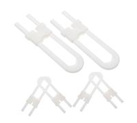MOBUTOFU 6pièces Coulissantes Pour Armoires Verrous De Sécurité Pour Garçon Fille Empêchant Bébés Et Animaux Ouvrir Portes Faciles à Installer Et