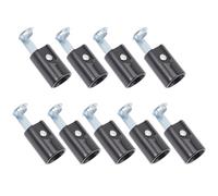 MOBUTOFU 9 Pièces Douilles E14 en Plastique et Fer pour Lustres, Support de Lampe Léger Multifonctionnel, Base pour Lampe Porte Bougie Adaptée aux Projets DIY et Chandeliers