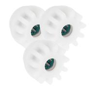 MOBUTOFU Accessoires de Remplacement 3pcs en Plastique Blanc, Installation Facile et Résistant à L'usure, Réparation Mécanisme de Seau pour Balai Serpillière Rotatif