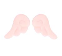MOBUTOFU Accessoires pour Cheveux Ailes D'ange en Tissu Rose, Épingles à Cheveux Décoratives Pratiques, 1 Paire pour Fêtes et Coiffures Délicates