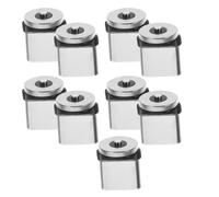 MOBUTOFU Adaptateur Magnétique USB C Connecteur Charge Rapide 9 Pièces Aluminium Compatible Téléphone Portable 3A USB Type-C Port