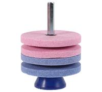 MOBUTOFU Affûteur de Lame de Tondeuse à Gazon Couches pour Usage Domestique et Industriel Aiguisage sans Compétences Professionnelles Outil Multifonction Robuste pour Lames de Tondeuse