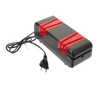 MOBUTOFU Affûteur Électrique Polyvalent Noir pour Couteaux et Ciseaux, Moteur en Cuivre 60w, Roue Abrasive et Brosse Intégrée, Portable Cuisine
