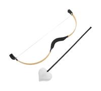 MOBUTOFU Arc et Flèche de Cosplay Cupidon en Plastique Respirant, Accessoire Costume Sauvage pour Événements Cosplay et Carnaval