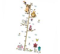 MOBUTOFU Autocollant Mural de Dessin Animé en Pvc Échelle de Mesure de Taille pour Garçon et Filles, Résistant la Déchirure, Décoration Murale pour Chambre D'garçon et Filles