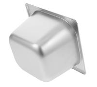 MOBUTOFU Bac à Vapeur Inox Pour Restauration Panier Polyvalent Pour Buffet Glaces Et Salades Design Élégant Et Facile à Nettoyer Dimensions