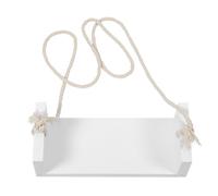 MOBUTOFU Balancelle Bois pour Garçon Fille Accessoire Photographie Newborn pour Studios Et Maison Confort Optimal pour Shooting Photos Couleur Blanche sans Motifs