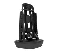 MOBUTOFU Balançoire de Téléphone Portable Silencieuse Alimentation USB, Podomètre Pratique en Plastique et Fer, Agitateur Automatique pour Usage Intérieur en Pièce