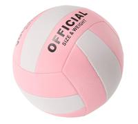 MOBUTOFU Ballon de Volley-Ball Souple Taille 5, Ballon Volley Gonflable, PU, Stable et, pour Entraînement en Salle, Équipement pour Volley-Ball pour Adultes Plusieurs Styles