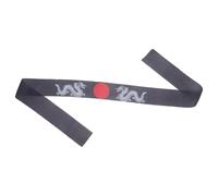 MOBUTOFU Bandeau de Karaté Japonerie en Polyester Noir, Accessoire de Karaté Facile à Porter Sensation Douce, Style Japonerie pour Montrer Votre Soutien Lors D'événements