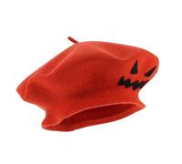 MOBUTOFU Béret Citrouille Halloween Orange et Pratique Chapeau de Fête Thématique pour Décoration et Costume