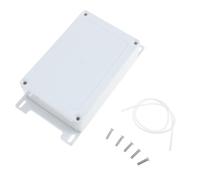 MOBUTOFU Boîte de Jonction Électrique Étanche Blanche pour Usage Extérieur, en Plastique Technique Léger, Protège les Prises et Assure L'étanchéité des Câbles Suspendre