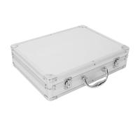 MOBUTOFU Boîte de Rangement en Alliage D'aluminium Grosse Capacité, Poignée Facile à Transporter, Ouverture et Fermeture Fluides, pour Maison et Voyage d'affaires