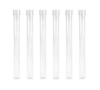 MOBUTOFU Boîte de Rangement Transparente pour 6 Tubes de Parfum Agilawood en Plastique, Protection la Poussière, Utilisation Longue Durée, Étui Pratique pour Brûleur de Parfum