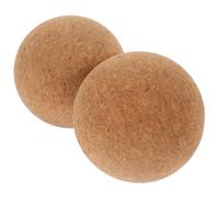 MOBUTOFU Boules de Massage Soulagement Tension et Compression Profonde des Tissus 2pcs en Liège Haute pour Yoga et Fitness Après L'entraînement