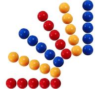 MOBUTOFU Boules Numérotées de Tirage au Sort en PP, Sphériques | Couleurs Vives, Impression Claire, Surface Lisse, Légères à Transporter, pour Notes et Petites Friandises