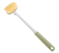 MOBUTOFU Brosse de Bain Double Face à Poils Doux 14 Pouces Manche Long Exfoliante pour Pieds et Corps Nettoyage Multi Usage pour Bain et Spa