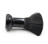MOBUTOFU Brosse de Nettoyage des Cheveux Balai de Cou et Portable en Plastique Noir pour Coiffeur pour Salon de Coiffure et Usage Personnel Usage Personnel