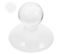 MOBUTOFU Broyeur à Pigments en Cristal Manche Long Ergonomique 1 PC Pilon Résistant à Haute Température pour Laboratoire et Usage Créatif