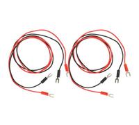 MOBUTOFU Câble de Test pour Phonographe 4pcs en Cuivre Isolé Pvc, Fil de Circuit Long pour Éliminer le Bourdonnement, Accessoires de Liaison pour Platine Vinyle