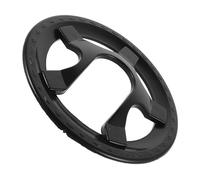MOBUTOFU Cache-chaîne pour Vélo 36 Dents 5 Trous, Plastique Noir | Protection Pignon Velo, Montage Facile, pour Fixie et Vtt, Protège la Manivelle et Limite les Dégâts