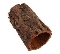 MOBUTOFU Cachette pour Reptiles en Bois Naturel Bûche Creuse Solide et Compatible Multi-espèces, pour Décor de Terrarium en Forêt Tropicale Pendant la Reproduction