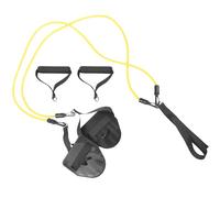 MOBUTOFU Ceinture de Résistance Natation Bande Élastique et Poignée, Accessoire d'Entraînement pour Piscine et Aquagym, Convient aux Adultes, Facile à Installer