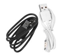 MOBUTOFU Chargeur de montre connectée câble magnétique 2 broches lot de 2 avec distance aimant 8mm adapté à montre intelligente usage bureau