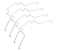 MOBUTOFU Clips Ventilateur PC en Fil D'acier 4pcs pour Dissipateur de Chaleur CPU Fixation Sécurisée, Accessoires Ordinateur Ambiance Estivale Fraîche