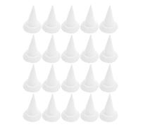 MOBUTOFU Clous de Support de Four à Poterie 20pcs en Oxyde D'aluminium Coniques, Résistants aux Hautes Températures, Outils de Cuisson pour Céramique et Artistes Céramistes