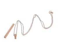 MOBUTOFU Collier Cendres Funéraire Pendentif Doré Ouvrable Alliage de Titane Léger Bijou Commémoratif pour Souvenir de Proches Adapté à Porter Quotidien