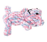 MOBUTOFU Corde de Coton pour Chiens et Chiots d'ours, à Mâcher pour Nettoyer Dents, Jeu Renforcement du Lien
