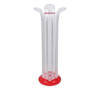 MOBUTOFU Coupe-fruits Réglable Détachable en PP Ps pour Découpe Uniforme | Trancheuse pour Tomates Cerises, Outil de Coupe Pratique, Usage Salade et Pizza, Format Ajustable