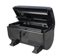 MOBUTOFU Coupe-papier Aluminium Automatique Boîte de Rangement Pratique en Abs Noir Outil Compact et Facile à Utiliser pour Accessoires de Beauté et Nail Art
