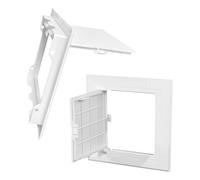 MOBUTOFU Couvercles de Tuyaux D'eau Blancs en Pvc 2pcs 150x150 Cm, Installation Rapide et Non Déformable, Solution Décorative Élégante pour Rénovation de Salle de Bain
