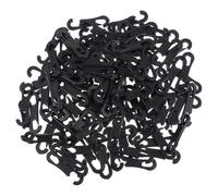 MOBUTOFU Crochets en Plastique 100pcs pour Housse de siège Auto, Style raffiné, Accessoires pour intérieur de Voiture, compatibles avec Pare-Soleil et Protection de Neige
