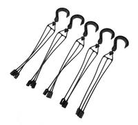 MOBUTOFU Crochets Robustes pour Pots de Fleurs Suspendus en Plastique Solide 5 Pièces pour Chambres et Bureaux Supportant Jusqu'à 2,5 Kg sans Casser ni Déformer