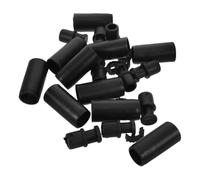 MOBUTOFU D'anneaux de Verrouillage Mécanisme de Verrou Robuste 10 Ensembles en Plastique Noir , Structure Excentrique pour Manche Télescopique de Balai et Serpillière pour Nettoyage