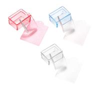 MOBUTOFU de Manucure en Silicone Outils de Stamping Rapides et Faciles 3 Pièces pour Nail Art Adaptés aux et Objets, Usage Professionnel ou Maison