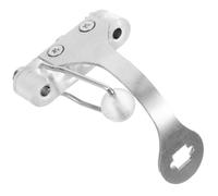 MOBUTOFU Douille et D'escrime en Argenté, Acier pour Inoxydable Installation Facile Support Stable, Accessoire pour Entraînement D'escrime Débutant