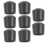 MOBUTOFU Embouts de Poteau pour -Foot 16 MM Lot de 8 Bouchons en Plastique pour Machine de Football Accessoires de Sécurité pour -Foot de Table Protection Filet Usage Jeu de