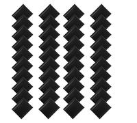 MOBUTOFU Enveloppe à Bulles Noire 100 Pcs PE Auto-adhésive pour Expédition | Coussinage Intégral des Deux Côtés, Fermeture Auto-adhésive, Format 11x13 4cm