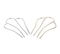 MOBUTOFU Épingle à Cheveux Vintage en Feuille D'acétate, Lot de 2 Pièces, Portable et Confortable, Style Baguette pour Chignon Élégant Quotidien