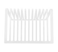 MOBUTOFU Étagère Triangulaire Support Stable pour Bureau en Acrylique 12 Compartiments Porte-CD et Rangement de Petits Outils pour Livres pour École et Bureau