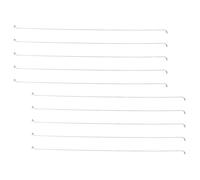 MOBUTOFU Fil à Fromage et Beurre en Acier Inoxydable Lot de 10 Fils 14 CM pour Trancheuse à Fromage, Coupe Fruits et Jambon Usage la Cuisine