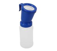 MOBUTOFU Gobelet de Nettoyage pour Trayons de Vaches 300 Ml Bleu, Accessoire Agricole pour Bain Médicamenteux en Plastique et Silicone, Outil de Ferme pour Soins Vétérinaires et Hygiène