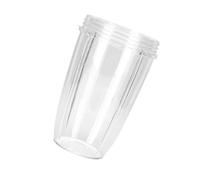 MOBUTOFU Grand Gobelet Mélangeur 532 Ml en Plastique Transparent, Conteneur de Remplacement pour Blender, Shaker de Gym Compatible Lave-vaisselle, Accessoire pour Extracteur de Jus et