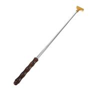 MOBUTOFU Gratte-dos Outil Pratique en Bois et Acier Inoxydable Portable Télescopique Compact et Pliable, Maison Bureau pour Hommes et Femmes